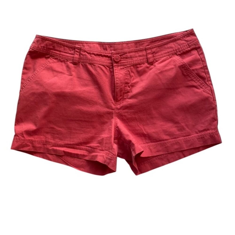 Columbia Dark Coral Casual Hiking Shorts - Size 14